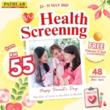Special Parent’s Day Health Screening Promo at Pathlab – May 2025
