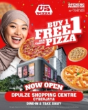 Deliciously Exciting: Buy 1 Free 1 Pizza Deal at US Pizza D’Pulze Cyberjaya