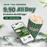Discover the ZUS Tea Series: Limited Time, Unbeatable Prices this May 2025!