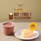Indulge in Sweet Savings with Buy 1 Get 1 Free Pastries at Komugi Day This Friday!