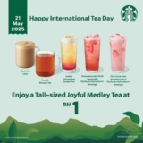 Enjoy a Pocket-Friendly Tea Break with Starbucks Joyful Medley Tea in May 2025!