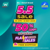 Watsons 5.5 Sale 2023 Up to 50% Off Promotion