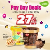 Savor Big Discounts on Wall’s Ice Cream This May 2025 at Giant – Up to 27% OFF!
