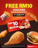 Exciting RM10 Free Voucher Offer from Richeese Factory!
