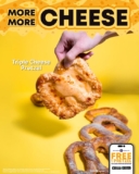 Dive into Cheesy Delights with Auntie Anne’s Triple Cheese Pretzel Promotion – Limited Time Offer!