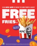 Enjoy Free Fries at KFC with Your App Membership – Limited Time Offer!