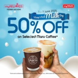 myNEWS Sip and Save: Enjoy 50% OFF on Maru Coffee for World Milk Day!