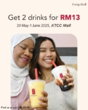 Enjoy Delicious Drinks at Gong Cha Malaysia: Special Promotion May 29 – June 1, 2025!