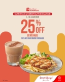 Enjoy 25% OFF Beverages with Your Main Course at Secret Recipe This June 2025!