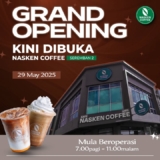Discover the Grand Opening of Nasken Coffee in Seremban with Fantastic Promotions!