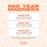 Enhance Your Wardrobe with Exclusive Discounts at Padini – June 2025