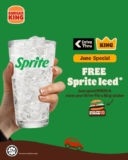 Refreshing Deal This June 2025: Get a Free Sprite with Your Meal at BK Drive-Thru!