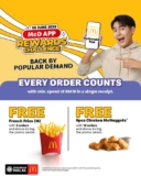 McDonald’s Exciting McD App Rewards Challenge – Unlock Free Treats This Month!