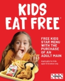 Kids Eat FREE This School Holiday at TGI Fridays – May to June 2025