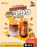 Bask Bear Coffee Indulge in the Irresistible RM3.99 Spanish and Aren Caramel Lattes This June 2025