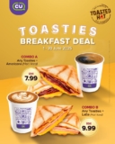 Catch Breakfast Bliss: Enjoy Toasties and Coffee for Just RM7.99 at CU This June!