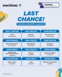 Machines Unbeatable Apple Products Sale: Save Up to RM500 This June 2025!