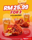 Unleash the Heat with Richeese Factory’s Fire Chicken Deal – Just RM25.99!