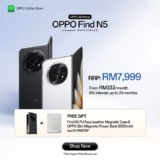 Grab the Revolutionary OPPO Find N5 This Month – Exciting Offer at RM333/month!