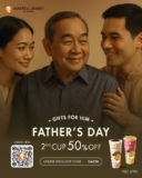 Celebrate Father’s Day 2025 with 50% OFF Large Beverages at Auntea Jenny