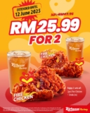 Sizzling Deal Alert: Enjoy Fire Chicken at Richeese Factory Starting from RM25.99!