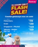 Catch a Wave: Unmissable 72-Hour Coastal Getaway Sale with Batik Air!