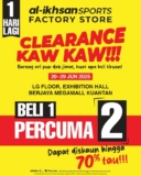 Unmissable Clearance Sale at Al-Ikhsan Sports – Buy 1, Get 2 Free!