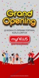 Exciting Grand Opening: Free Coffee for myNEWS Members at Wisma Co-opbank Pertama!