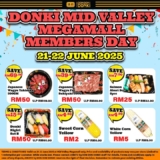 Catch Amazing Deals at DONKI Mid Valley Members Day – June 2025!