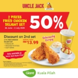 Savor the Flavor: Enjoy 50% OFF Uncle Jack’s Fried Chicken Delight from June 26 – July 2, 2025!