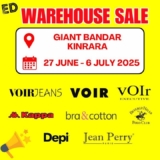 Unmissable ED Warehouse Sale at Giant Bandar Kinrara – June 2025