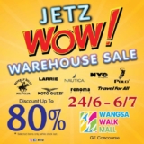 Get Ready for the JETZ WOW Warehouse Sale at Wangsa Walk Mall – Limited Time Deal!