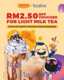 Exciting Promotion: Celebrate 6 Years of Happy Potatoes with Exclusive RM2.50 Tealive Vouchers!