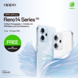 Limited-Time Free OPPO Reno 14 Series 5G with Maxis Postpaid – Enjoy Up to RM2,196 Launch Rewards