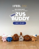 Celebrate Mental Wellness with ZUS Coffee’s Sad Buddy Promotion — Take Home a Sentimental Companion This July 2025