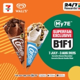 Discover an Irresistible Buy One Get One Free Deal on Wall’s Cornetto Classics at 7-Eleven Malaysia