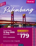 Batik Air Discover Palembang with Exclusive Flight Deals from Kuala Lumpur – Book Now!
