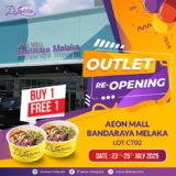 Exciting Reopening Offer at D’Laksa AEON Mall Bandaraya Melaka: Buy 1 Free 1 Promotion & Authentic Flavors Return!