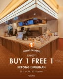 Exciting Grand Opening Promotion at AUNTEA Jenny Kepong: Buy 1 Free 1 & 50% Off Milk Tea Deals in July 2025