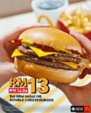 Grab Delicious McDonald’s Beef Burgers Starting at RM13 – Limited Time Offer!