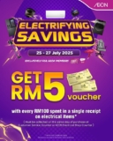 Catch the Hot Deal This July: AEON’s Electrifying Savings Offer Big Home Appliance Discounts and Bonus Vouchers on July 2025