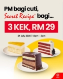 Exciting Promotional Offer: Celebrate Twice as Much with Secret Recipe’s Limited-Time Deal!