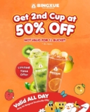 Exciting Limited-Time Promotion: Double Your Drinks, Pay Half Price on Your Second Cup at Bingxue Southville City!
