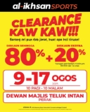 Unmissable August 2025 Shoe and Sports Gear Clearance Sale – Save Up to 80% at Al-Ikhsan Sports!