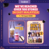 Tealive Celebrate the Milestone: Exclusive 100th Store Opening Promotion in East Malaysia!