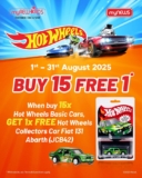 myNEWS Hot Wheels Exclusive Offer: Collect 15 Cars and Receive a Free Fiat 131 Abarth! | Limited Time August 2025 Deal