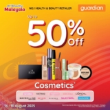 Guardian Unmissable Beauty Savings: Up to 50% Off on Cosmetics This August 2025