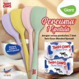 Amazing Promotion: Free Pastel Spatula with Every Purchase of Twin Cows Blended Spread Blocks at Giant!
