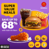 McDonald’s Super Value Meals with 68% Savings Promotion 2023