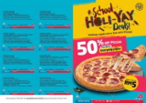 Domino’s Pizza 50% Off Promo Codes